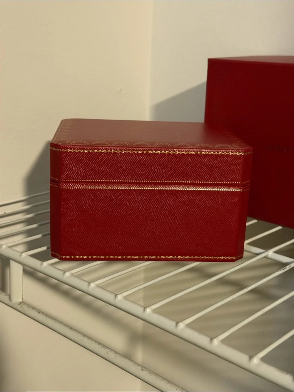 Cartier Red Inner Outer Jewelry New Box Pillow custom